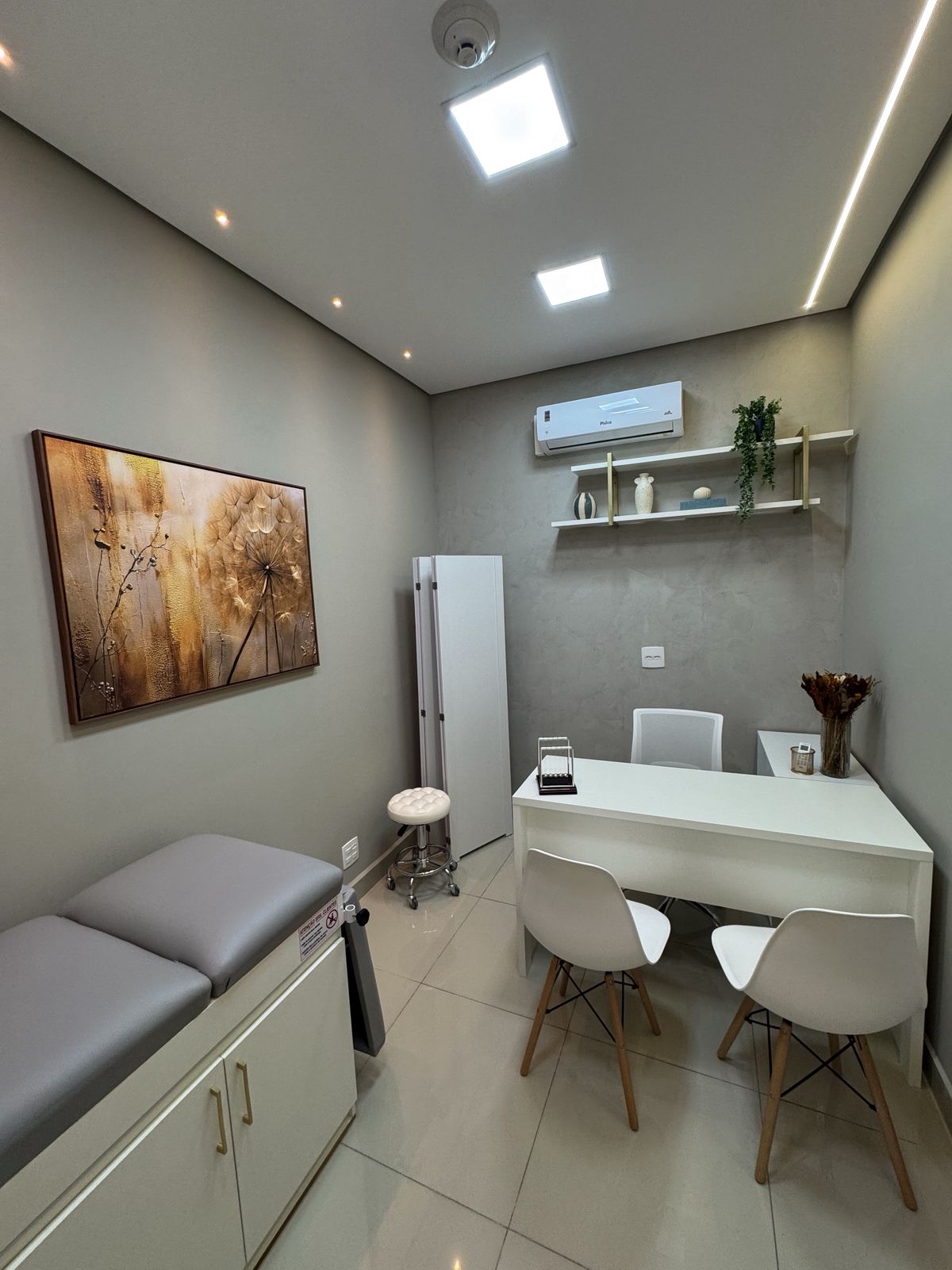 Sala de atendimento – detalhes
